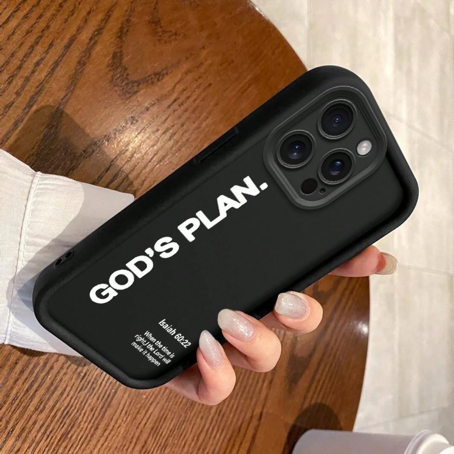 God'S Plan Is Compatible With Phone Cases For Iphone Models 11 Through 16, Including Pro, Pro Max, Mini, And Plus Versions, As Well As Older Models Like 6, 7, 8, And SE., Christian Ph, Smartphone Cas