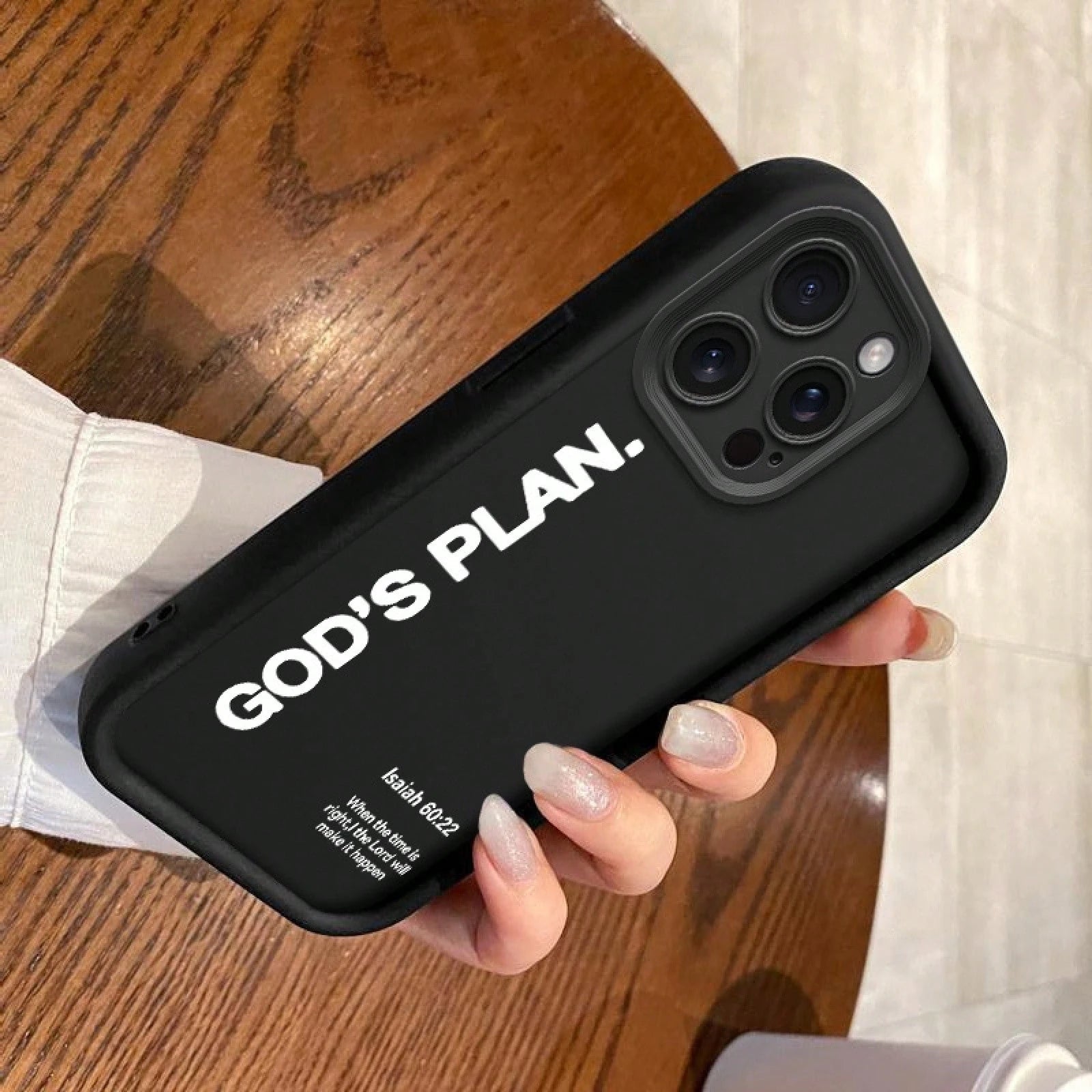 God'S Plan Is Compatible With Phone Cases For Iphone Models 11 Through 16, Including Pro, Pro Max, Mini, And Plus Versions, As Well As Older Models Like 6, 7, 8, And SE., Christian Ph, Smartphone Cas