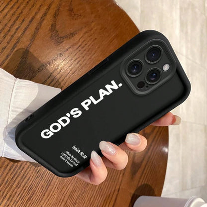 God'S Plan Is Compatible With Phone Cases For Iphone Models 11 Through 16, Including Pro, Pro Max, Mini, And Plus Versions, As Well As Older Models Like 6, 7, 8, And SE., Christian Ph, Smartphone Cas