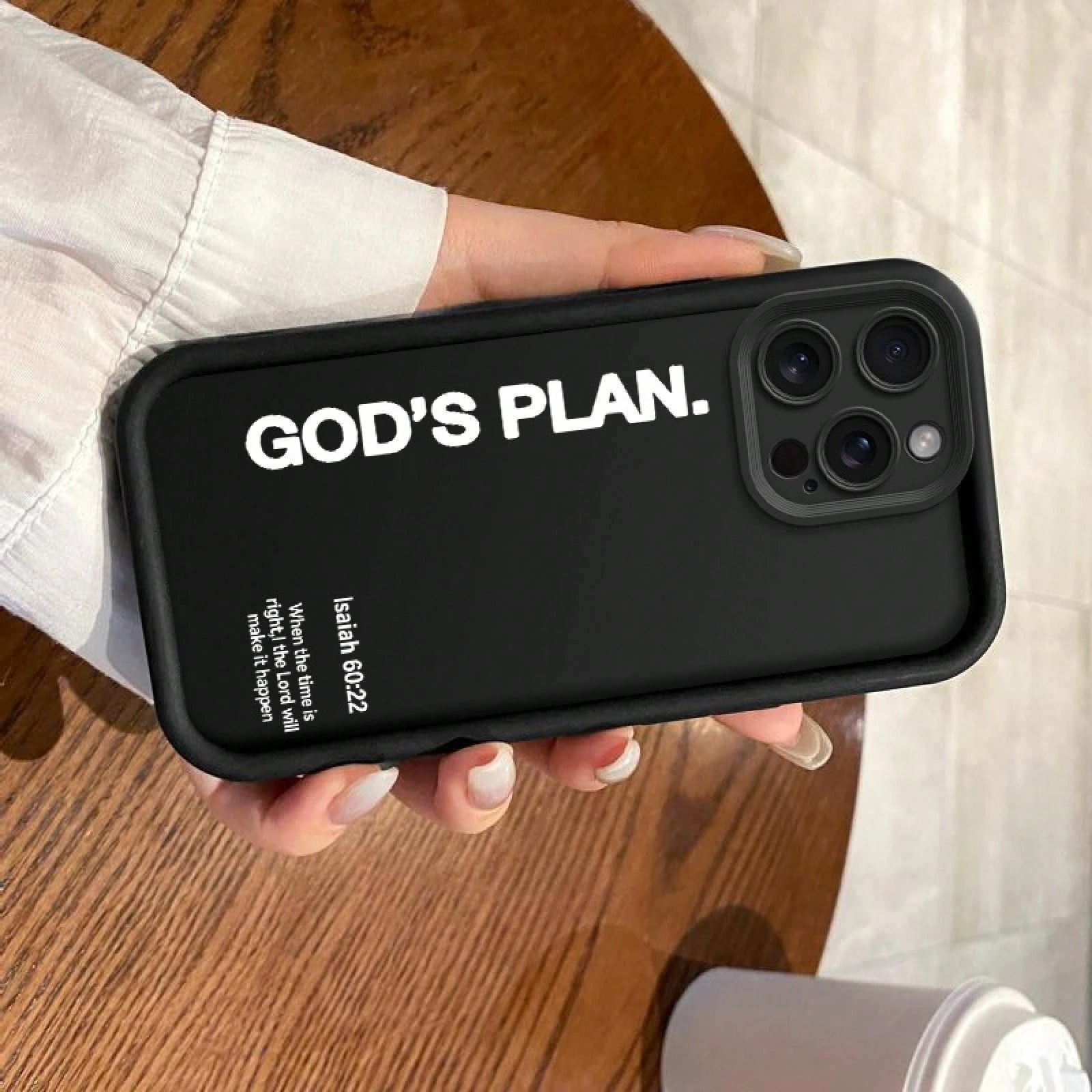 God'S Plan Is Compatible With Phone Cases For Iphone Models 11 Through 16, Including Pro, Pro Max, Mini, And Plus Versions, As Well As Older Models Like 6, 7, 8, And SE., Christian Ph, Smartphone Cas