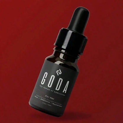 GODA Perfume – Original – Lasting Feminine Perfume Of Jasmine And Rose, Pure And Non Cruel – 15ml/0.50 Fl Oz