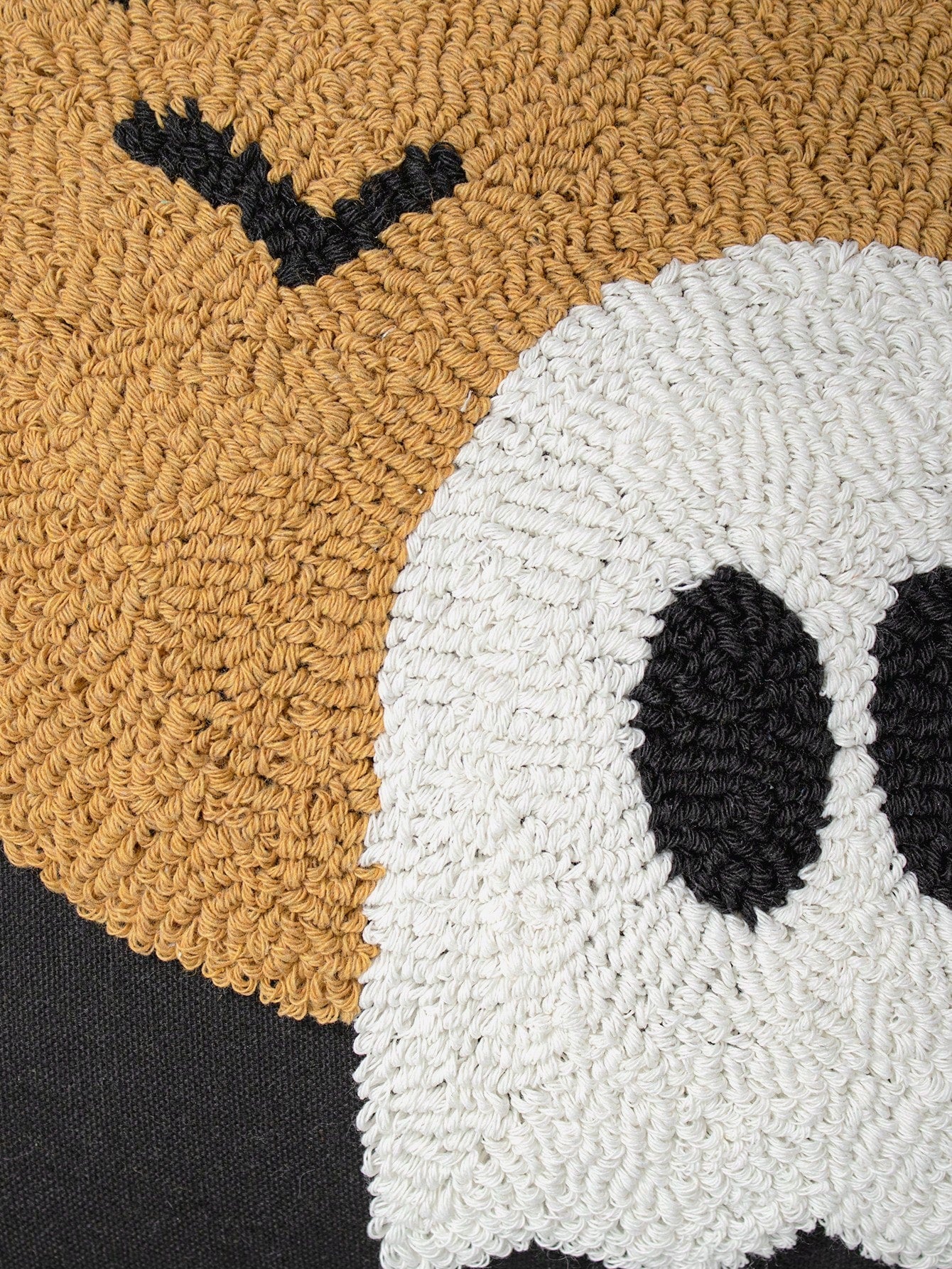 Halloween Decorative Tufted Embroidered Pillowcase 1pc/2pcs Ghost Moon Bat Spooky Pattern Hidden Zipper 45x45cm Trick Or Treat Autumn Decor Pillow Cover (Insert Not Included) Suitable For Sofa Bedroom