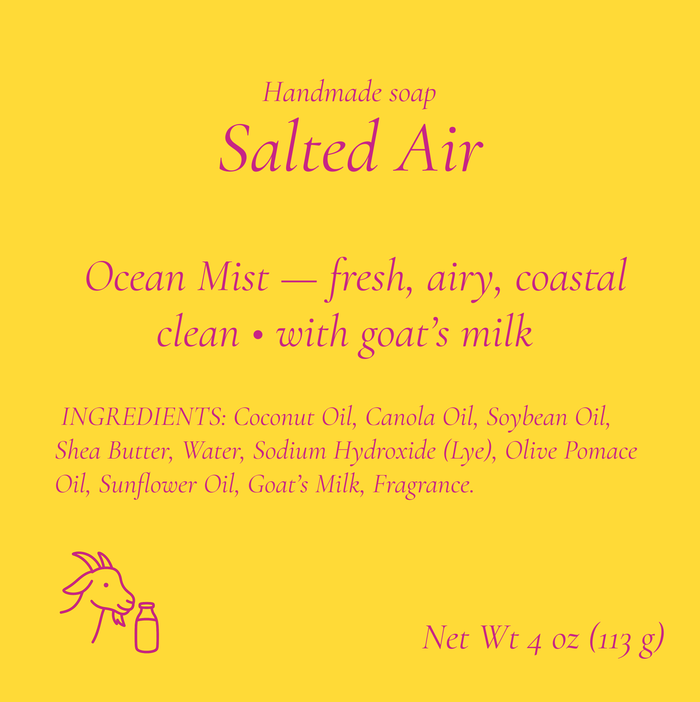 Handmade Goat's Milk Soap with Shea Butter & Oils