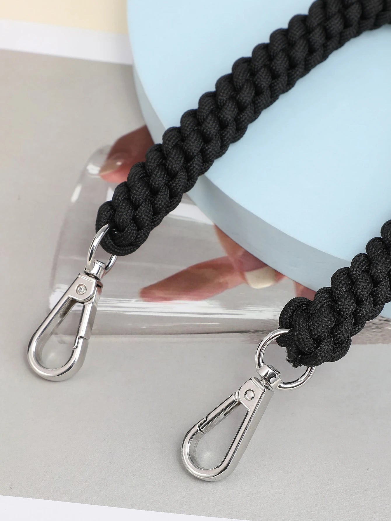 Handmade Nylon Rope Woven Bag Strap Travel Essentials