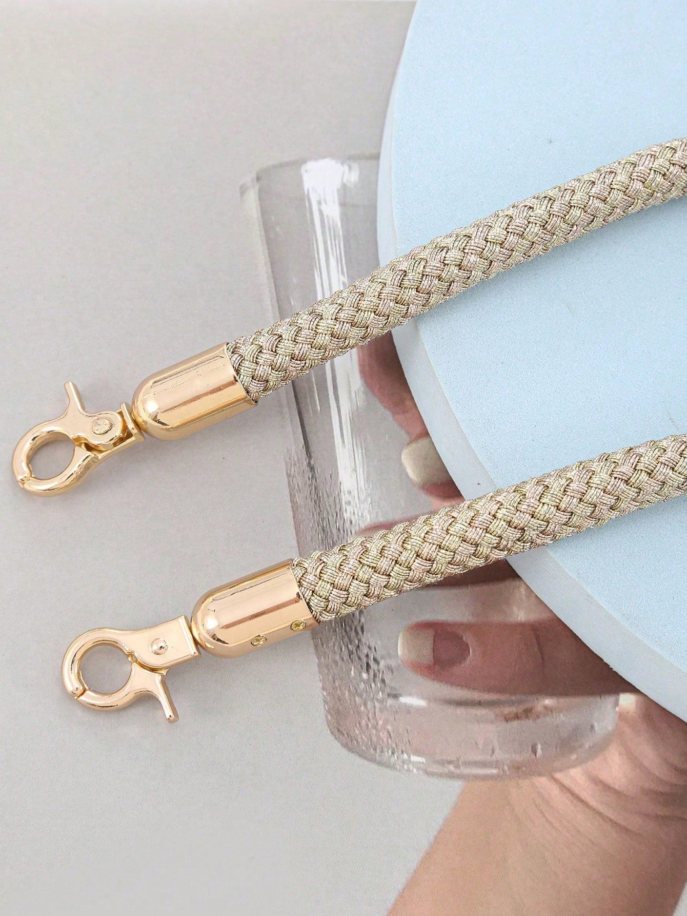 Handmade Nylon Rope Woven Bag Strap Travel Essentials