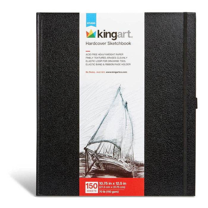 Hardcover Jumbo Sketchbook 10.75" X 12.5" - 150 Sheets