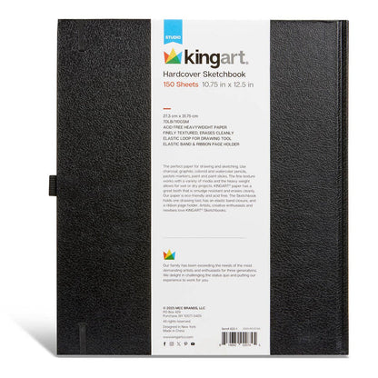 Hardcover Jumbo Sketchbook 10.75" X 12.5" - 150 Sheets