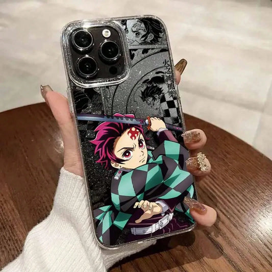 Hashira For IPhone 17 AIR 16 15 14 13 12 11 Pro Max Plus Shockproof Transparent Glitter Bling Phone Case