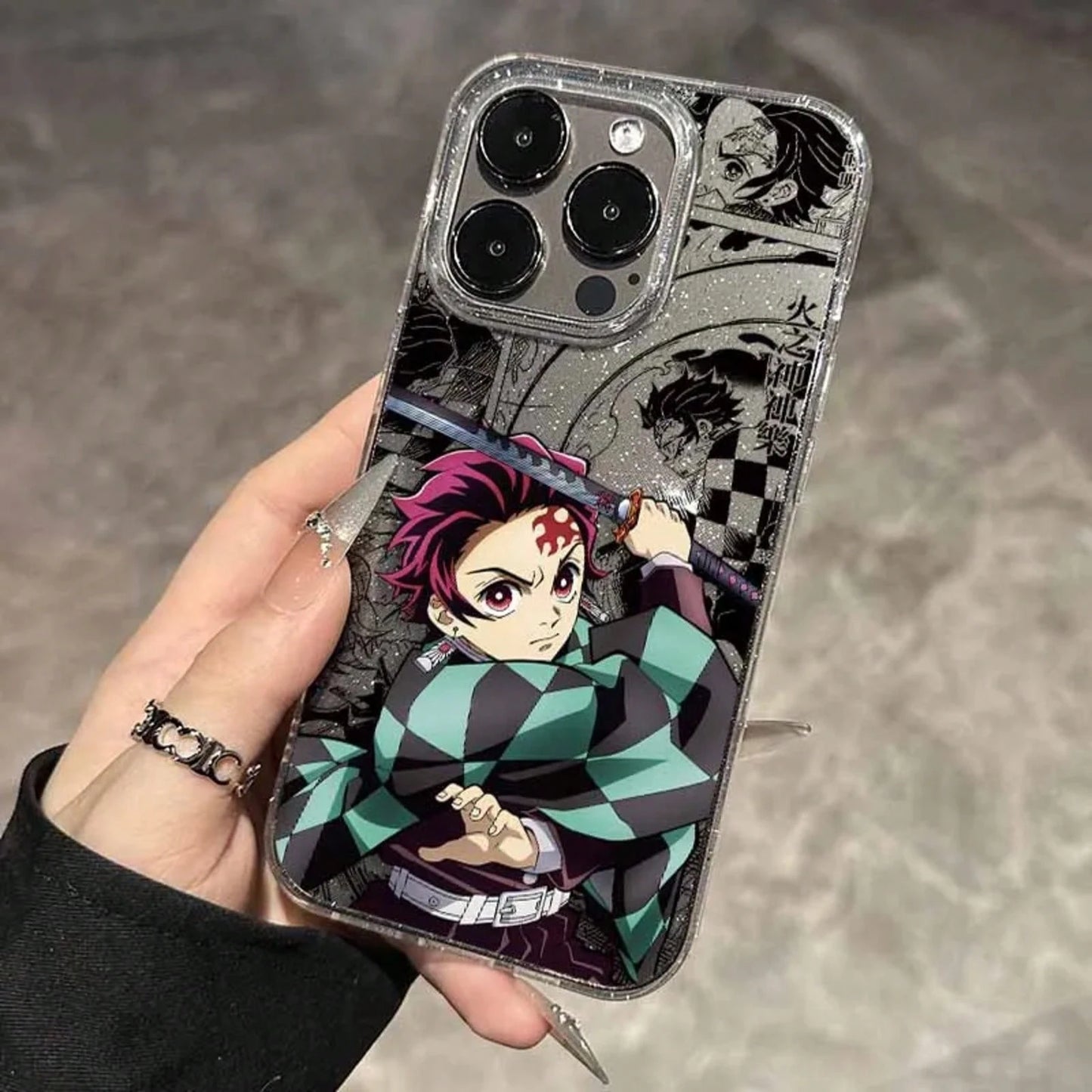 Hashira For IPhone 17 AIR 16 15 14 13 12 11 Pro Max Plus Shockproof Transparent Glitter Bling Phone Case