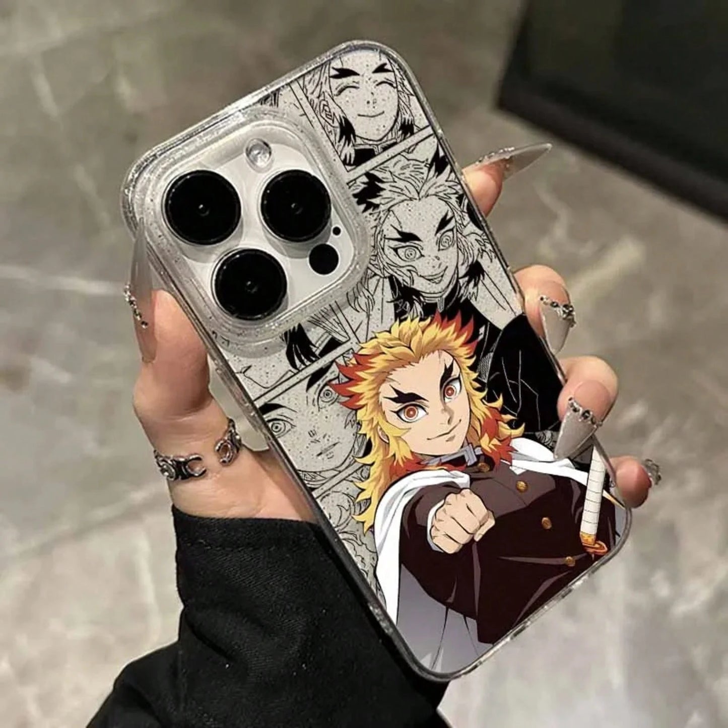 Hashira For IPhone 17 AIR 16 15 14 13 12 11 Pro Max Plus Shockproof Transparent Glitter Bling Phone Case