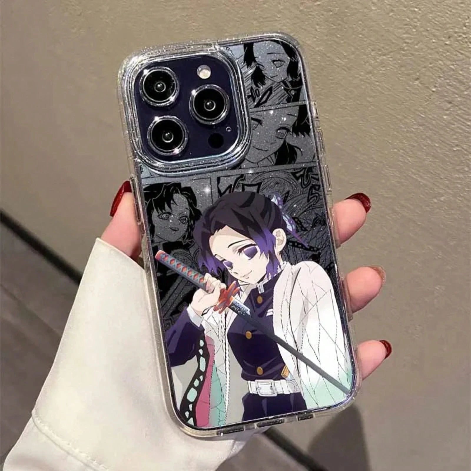 Hashira For IPhone 17 AIR 16 15 14 13 12 11 Pro Max Plus Shockproof Transparent Glitter Bling Phone Case