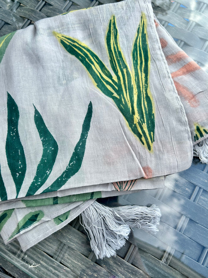Haven Long Cotton Designer Scarf