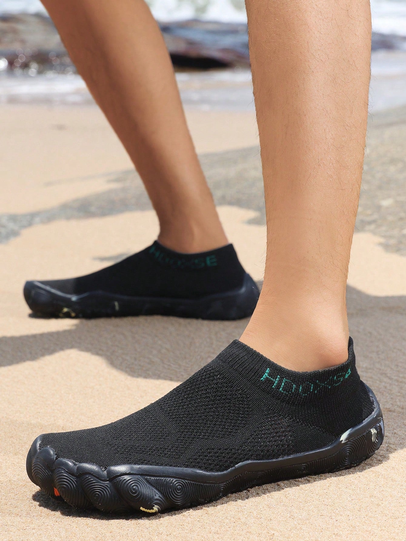 HDOXSE 2026 Men's And Women's Beach Shoes, Water Shoes, Quick-Drying Snorkeling Swimming Shoes, Amphibious Beachcombing And Hiking Shoes