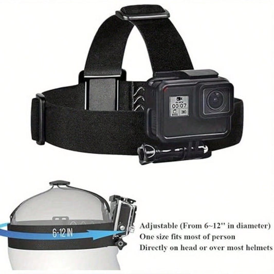 Head-Mounted Helmet Phone Holder, Suitable For Cycling Helmets, Hands-Free Phone Mount, Suitable For Outdoor Live Streaming, Vlog And Life Recording, Action Camera Accessory, Suitable For Cycling, Hik