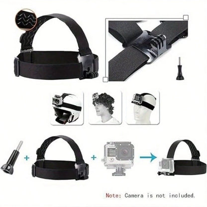 Head-Mounted Helmet Phone Holder, Suitable For Cycling Helmets, Hands-Free Phone Mount, Suitable For Outdoor Live Streaming, Vlog And Life Recording, Action Camera Accessory, Suitable For Cycling, Hik