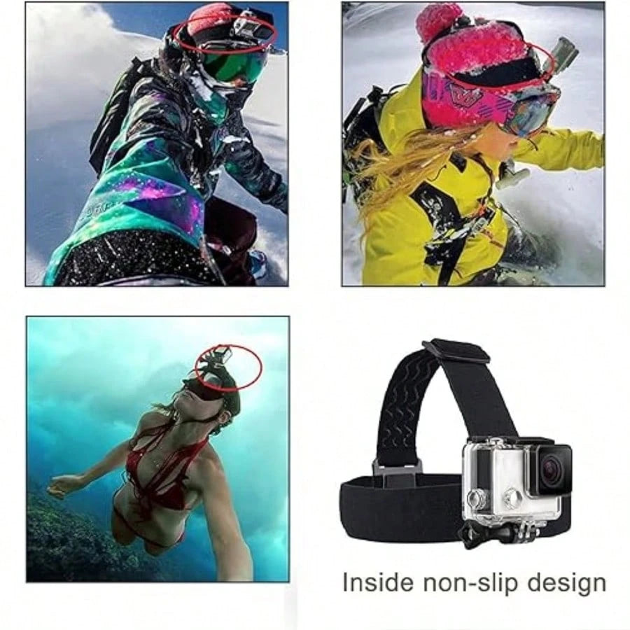 Head-Mounted Helmet Phone Holder, Suitable For Cycling Helmets, Hands-Free Phone Mount, Suitable For Outdoor Live Streaming, Vlog And Life Recording, Action Camera Accessory, Suitable For Cycling, Hik