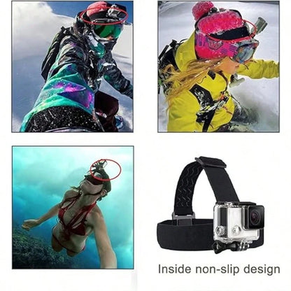 Head-Mounted Helmet Phone Holder, Suitable For Cycling Helmets, Hands-Free Phone Mount, Suitable For Outdoor Live Streaming, Vlog And Life Recording, Action Camera Accessory, Suitable For Cycling, Hik
