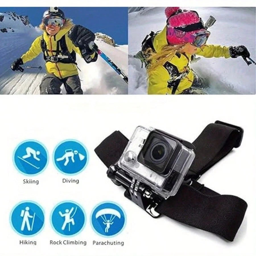 Head-Mounted Helmet Phone Holder, Suitable For Cycling Helmets, Hands-Free Phone Mount, Suitable For Outdoor Live Streaming, Vlog And Life Recording, Action Camera Accessory, Suitable For Cycling, Hik
