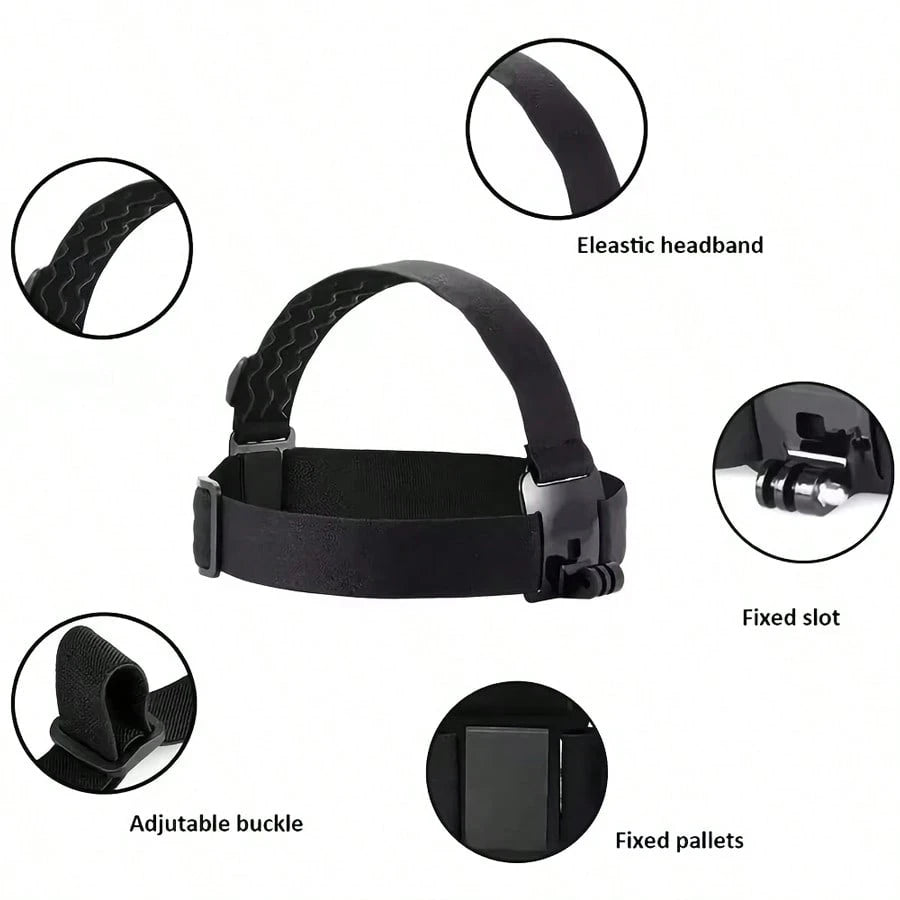 Head-Mounted Helmet Phone Holder, Suitable For Cycling Helmets, Hands-Free Phone Mount, Suitable For Outdoor Live Streaming, Vlog And Life Recording, Action Camera Accessory, Suitable For Cycling, Hik