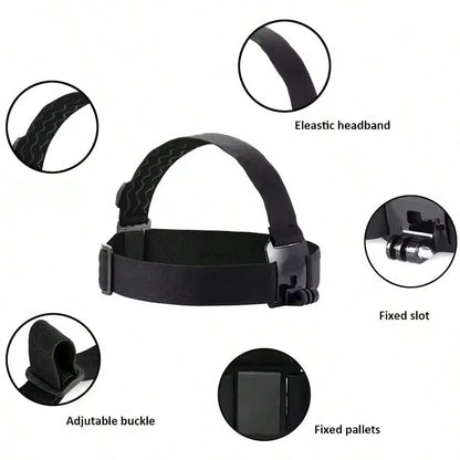Head-Mounted Helmet Phone Holder, Suitable For Cycling Helmets, Hands-Free Phone Mount, Suitable For Outdoor Live Streaming, Vlog And Life Recording, Action Camera Accessory, Suitable For Cycling, Hik