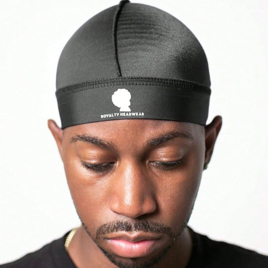 Headwear Silky Wave Cap For 360, 540 & 720 Waves, Soft Breathable Durag Skull Cap Beanie For Men