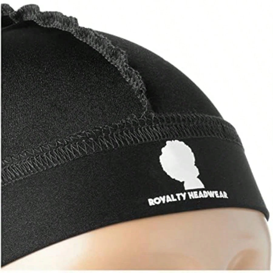 Headwear Silky Wave Cap For 360, 540 & 720 Waves, Soft Breathable Durag Skull Cap Beanie For Men