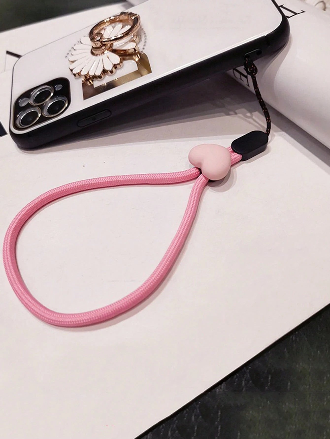 Heart Decor Phone Lanyard Gifts For Mother, Family, Friends, Birthday, Holiday Phone Charm, Phone Chain