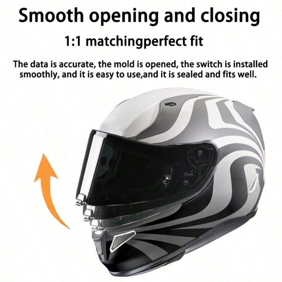 HJC HJ-26 RPHA 11 Motorcycle Helmet Replacement Spare Visor For Rpha70, Rpha70 Carbon, Rpha11, Rpha11 Carbon, HJ26st, HJ26 Helmet Face Shield Accessories