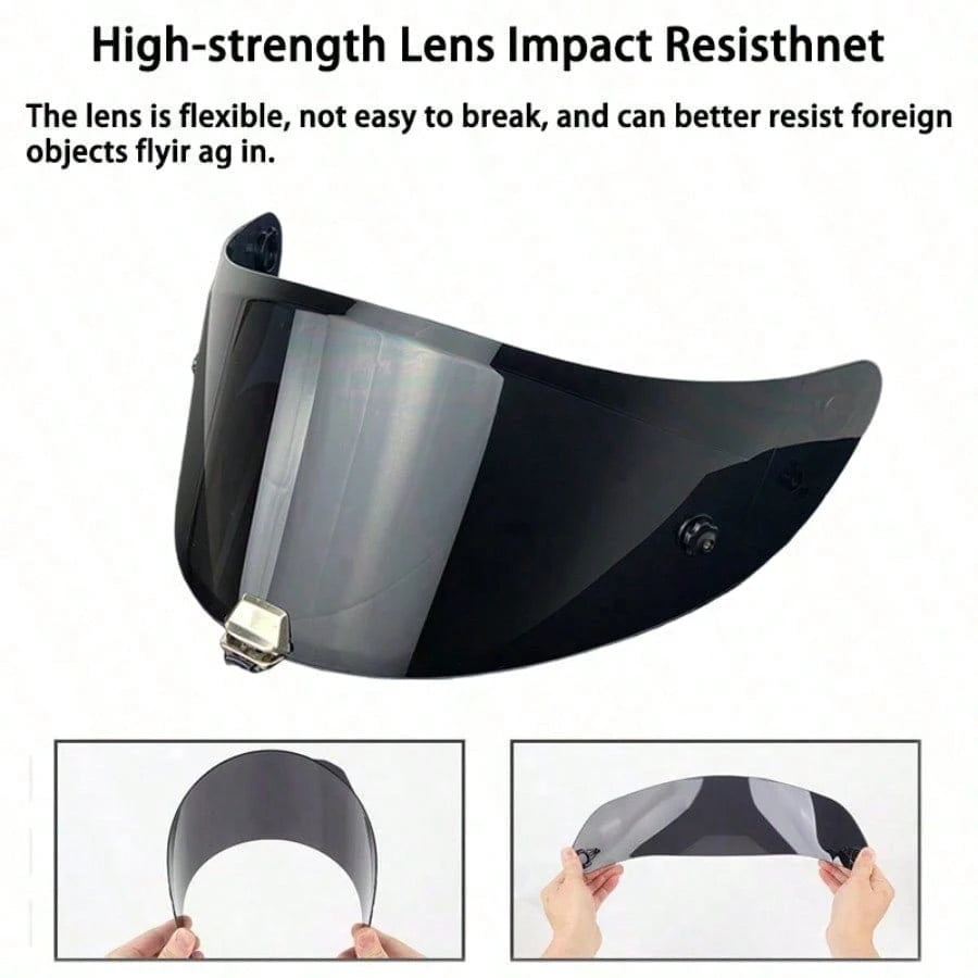HJC HJ-26 RPHA 11 Motorcycle Helmet Replacement Spare Visor For Rpha70, Rpha70 Carbon, Rpha11, Rpha11 Carbon, HJ26st, HJ26 Helmet Face Shield Accessories