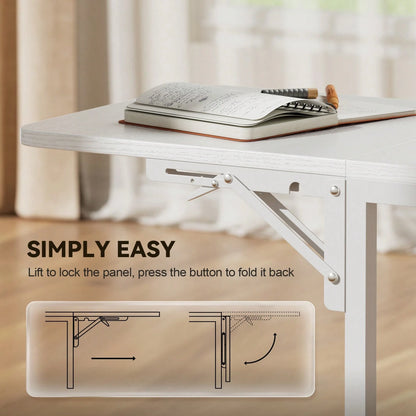 HLDIRECT L Shaped Computer Desk With LED Lights, Power Outlets & USB Charging Ports, Home Office Desk With Storage Drawers & Open Shelves, Sturdy Metal Frame Writing Study Table Gaming Workstation For
