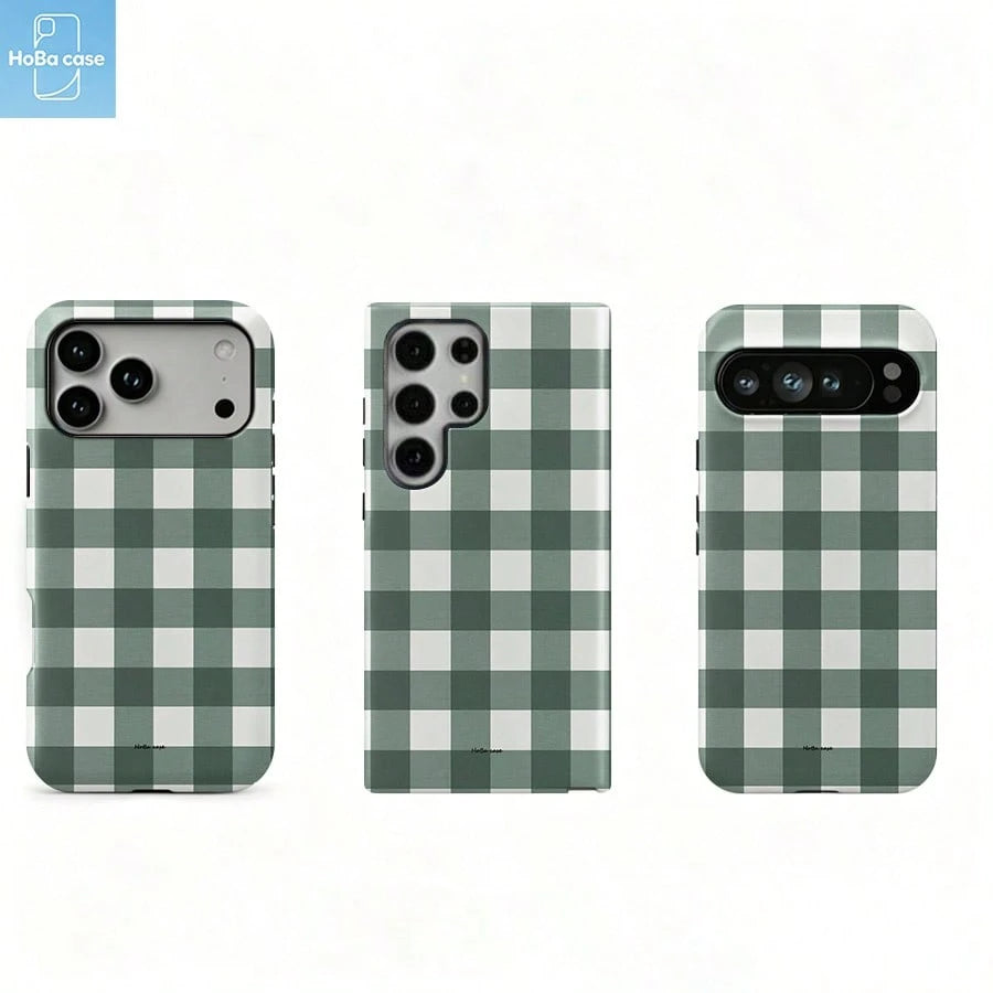 HoBa case 1 Pc The 2D Flat Pattern 2-In-1 Soft Film Full Coverage Phone Hard Case, Suitable For Galaxy A23/A24/A25/A32/33/S25, Suitable For Apple 7/8/11/12/13/14/14Plus/15/15Plus/16/16Plus/7/8Plus/17
