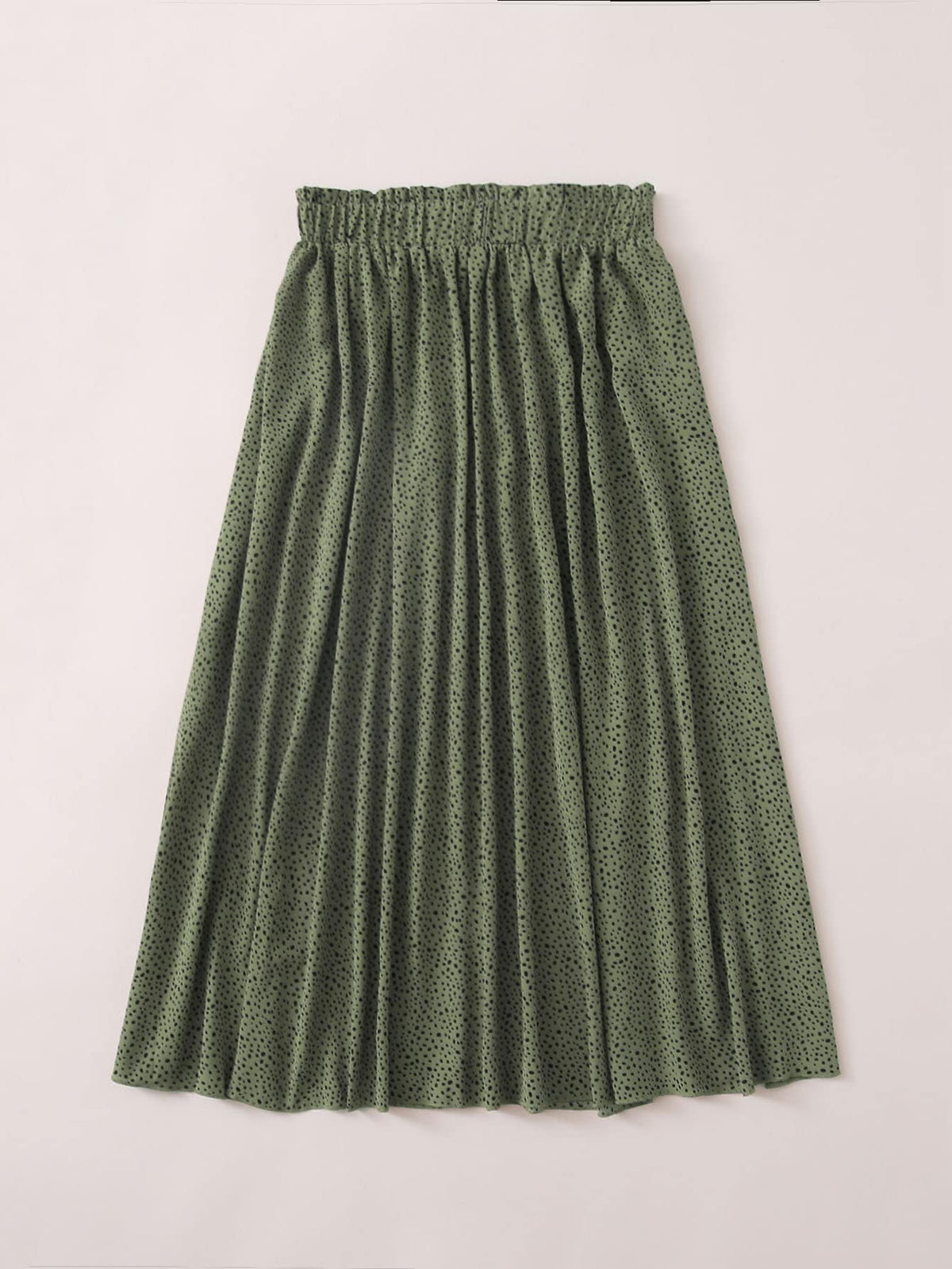 Holidaya Dalmatian Print Flared Skirt
