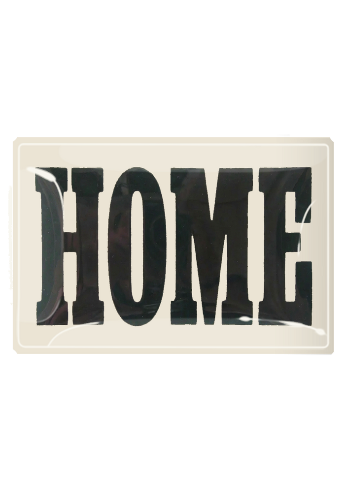 Home Block Decoupage Glass Tray - Ben's Garden