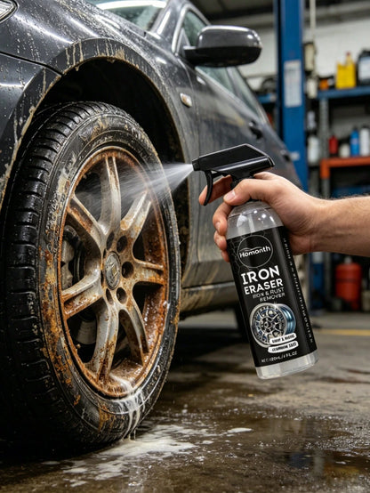 Homonth 120ml Car Wheel Rust Remover Spray – Heavy Duty Rim & Tire Cleaner, Fast-Acting Stain Dissolver For Auto Detailing & Car Care,Car Acessesories,Car Acessesories Women,Car Stuff,Car Acessesories