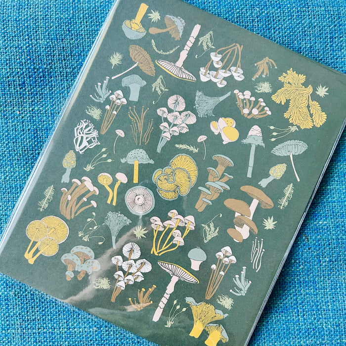 Mosses & Mushrooms Art Print