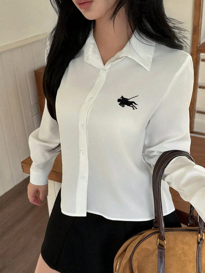 INAWLY Women's Casual & Fashionable Shirt For Everyday Wear Fall Cloth For Women