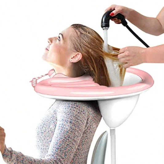 Inflatable Shampoo Bowl, Portable Hair Washing Tray For Bedside And In Bed, Lightweight Shampoo Basin For Elderly, Disabled, Pregnant, Injured, Bedridden, Handicap, Lightweight Hair Washing Sink
