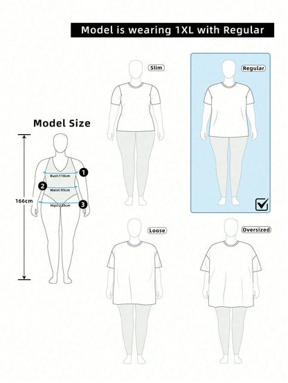 "Its Giving Wifey" Plus Size Crew Neck Short Sleeve T-Shirt- Bride-To-Be T-Shirt, Newlywed T-Shirt, Honeymoon T-Shirt Casual Black Summer