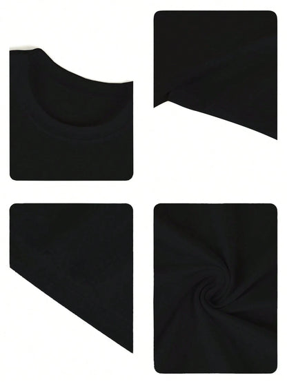 "Its Giving Wifey" Plus Size Crew Neck Short Sleeve T-Shirt- Bride-To-Be T-Shirt, Newlywed T-Shirt, Honeymoon T-Shirt Casual Black Summer