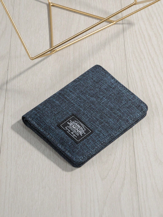 JEMINAL New Casual Nylon Canvas Wallet, Unisex Wallet