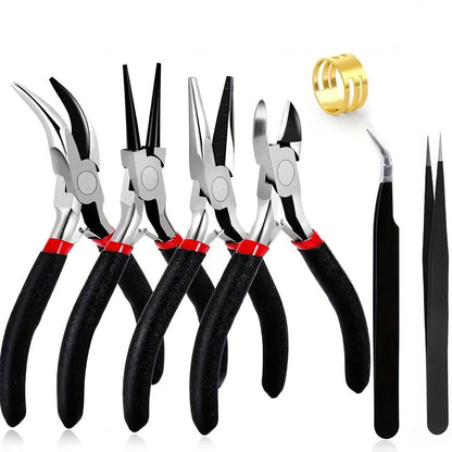 Jewelry Making Tool Kit, Multi-Function Tools, Household Essential, Mini Pliers Handcraft Tools, DIY Jewelry Accessories, Handcraft Pliers. Jewelry Making Tools And Accessories.