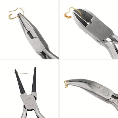 Jewelry Making Tool Kit, Multi-Function Tools, Household Essential, Mini Pliers Handcraft Tools, DIY Jewelry Accessories, Handcraft Pliers. Jewelry Making Tools And Accessories.