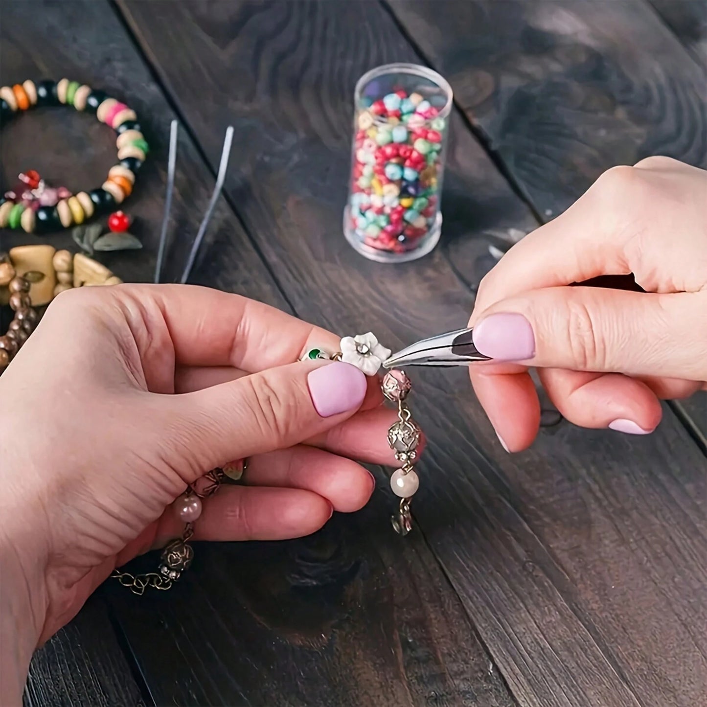 Jewelry Making Tool Kit, Multi-Function Tools, Household Essential, Mini Pliers Handcraft Tools, DIY Jewelry Accessories, Handcraft Pliers. Jewelry Making Tools And Accessories.