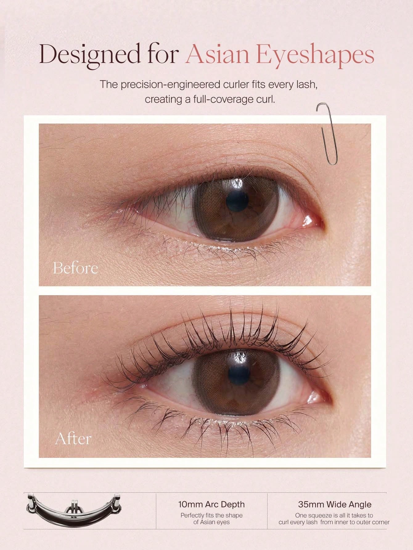 JOOCYEE Eyelash Curler With Sunflower Design, Crease-Free Curl, Newly Launched All-In-One Eyelash Curler
