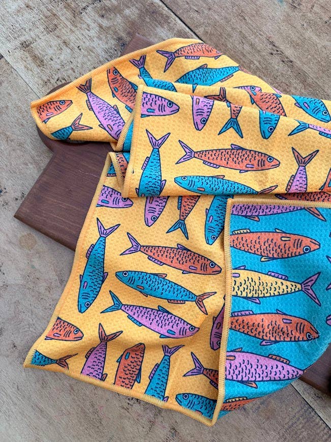 Kitchen Tea Towel Quick Dry | Sardine School