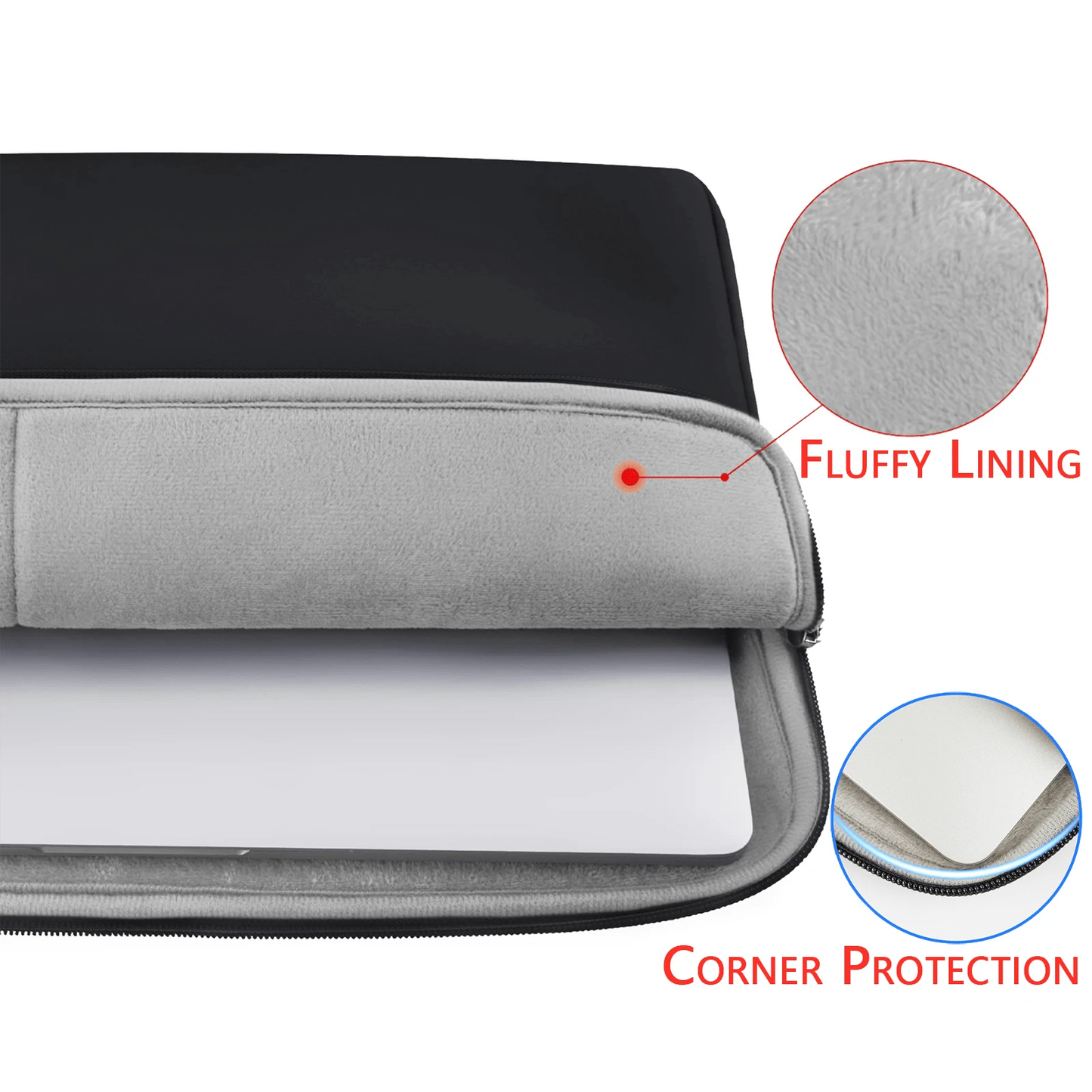 Laptop Sleeve 11-16 Inch Laptop Case Bag With Front Pocket, Compatible With 11/13/14/15/16 Inch Pro Air PC Notebook Surface Chromebook