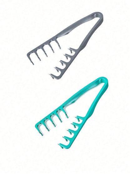 Large Tooth Comb, Increases Hair Volume, Unisex, ABS Plastic Material, Textured Handle, Suitable For All Hair Types Including Thick, Curly, Wavy And Natural Hair