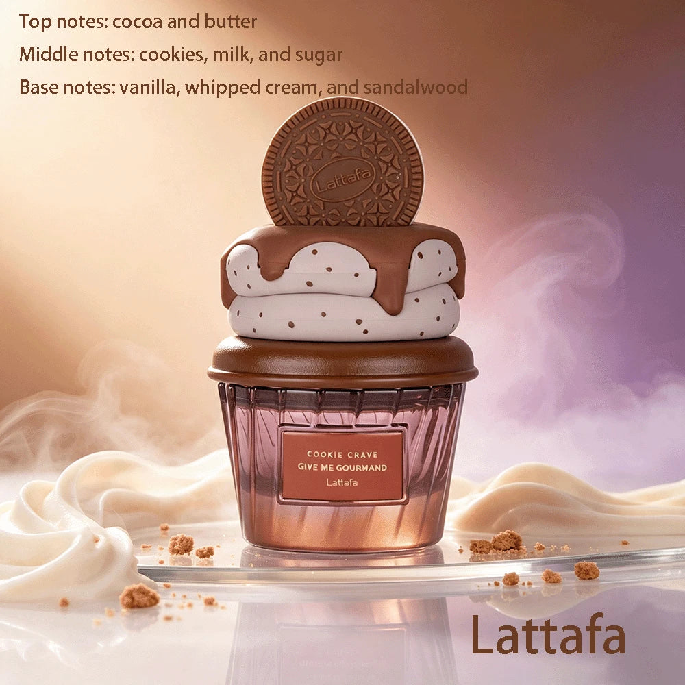 Lattafa 75ml Eau De Parfum, Rich Gourmand Creamy Sweet Fragrance For Women, Perfect For Daily Wear And Dating
