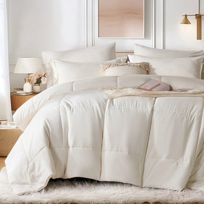 Lightweight Classical Comforter Set For Home Decor, Soft & Comfortable, Modern Style, All-Season, Twin(5 Pieces),Full/Queen/King(7pieces), Breathable Bed In A Bag, Housewarming Gift, Birthday Gift Fo
