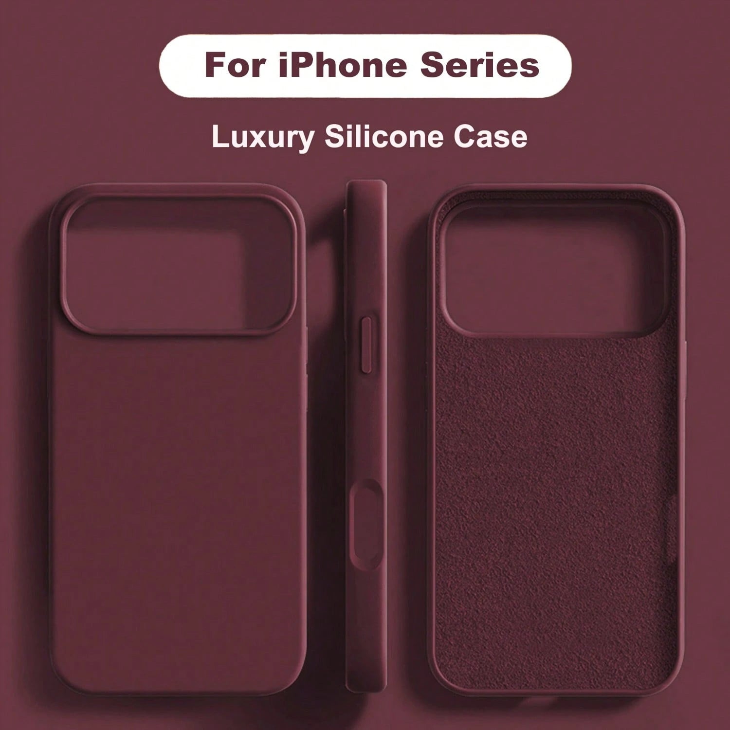 Liquid Silicone 3-Layer Full Coverage Soft Rubber Phone Case Compatible With IPhone 17 Pro 17 Pro Max 17, Fresh Summer Color, Shockproof Protective Shell With Anti-Scratch Microfiber Lining, Compatibl
